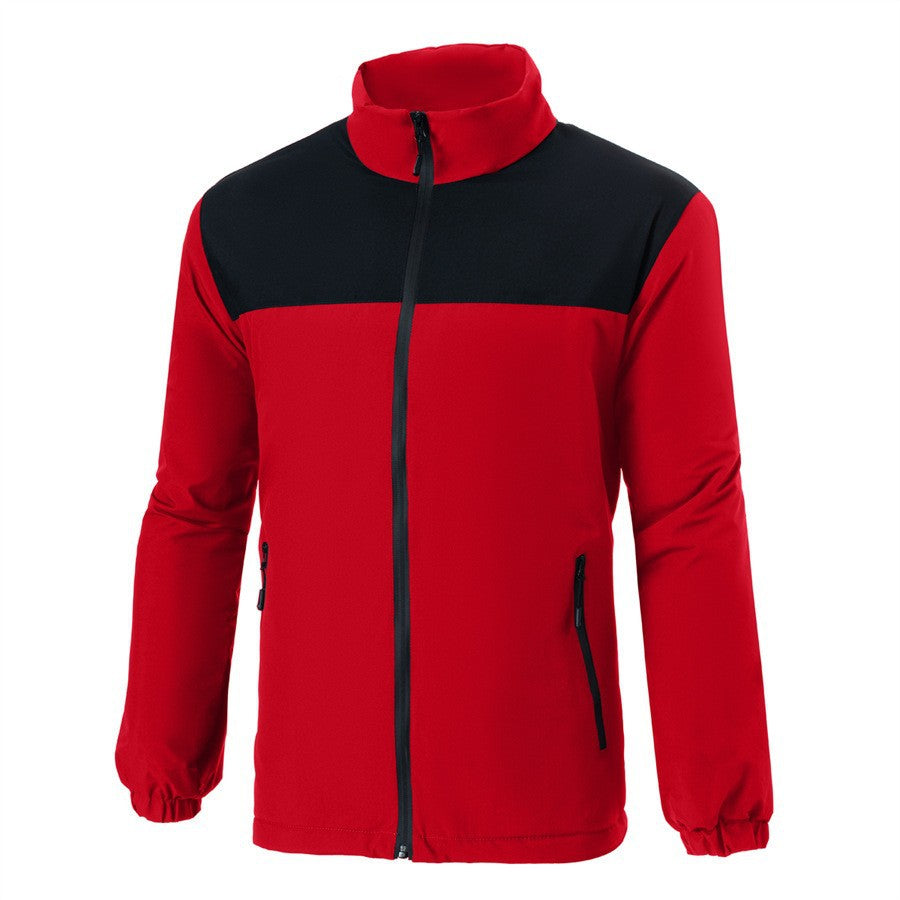 Street Wave Mens Transitional Jacket With High Collar And Thermal Insulation For All Weather