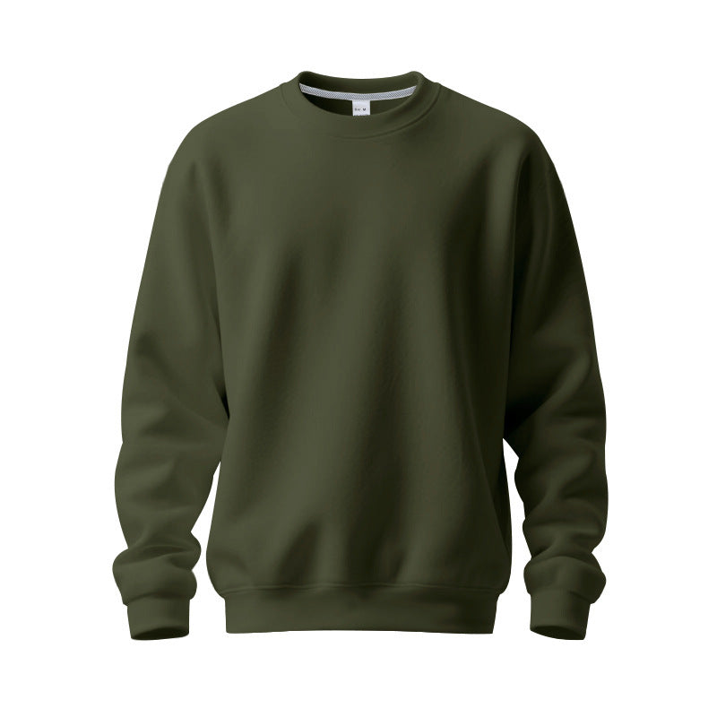 Street-wave Men's Relaxed-Fit Sweatshirt With Elastic Cuffs For Everyday Comfort