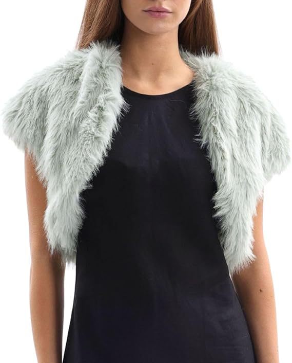 Street-Wave Fluffy Faux Fur Vest For Women Open Design Cozy Warmth Chic Lightweight Layer
