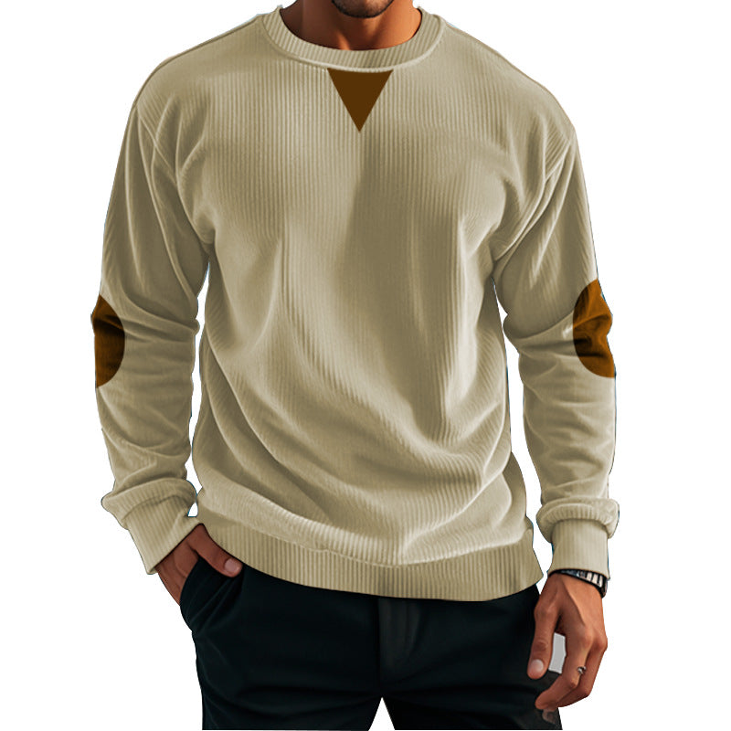 Street-wave Men's Comfortable Structured Fleece Pullover For Warmth And Style All-Season Comfort