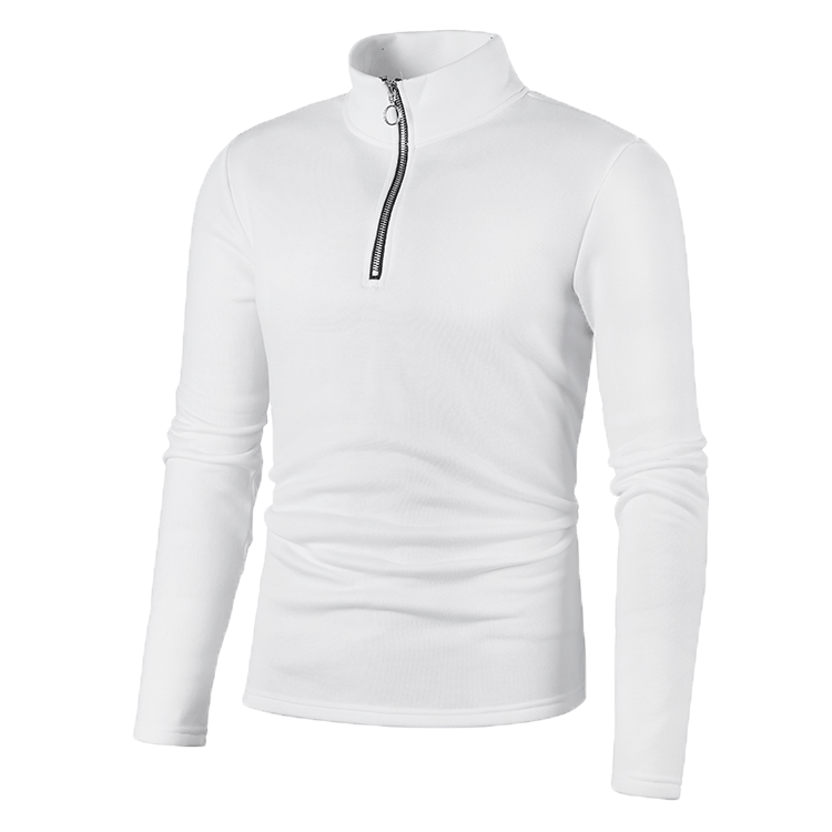 Street Wave Mens Functional Stand Collar Pullover Breathable Activewear For Men Everyday