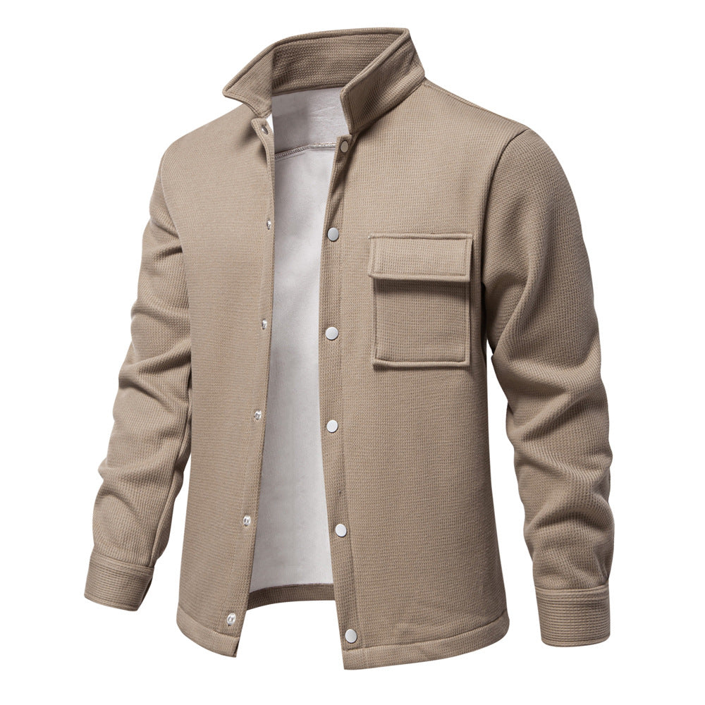 Street-Wave Men's Thermo Fabric Shoulder Jacket Warmth and Comfort Premium Thermal Coat