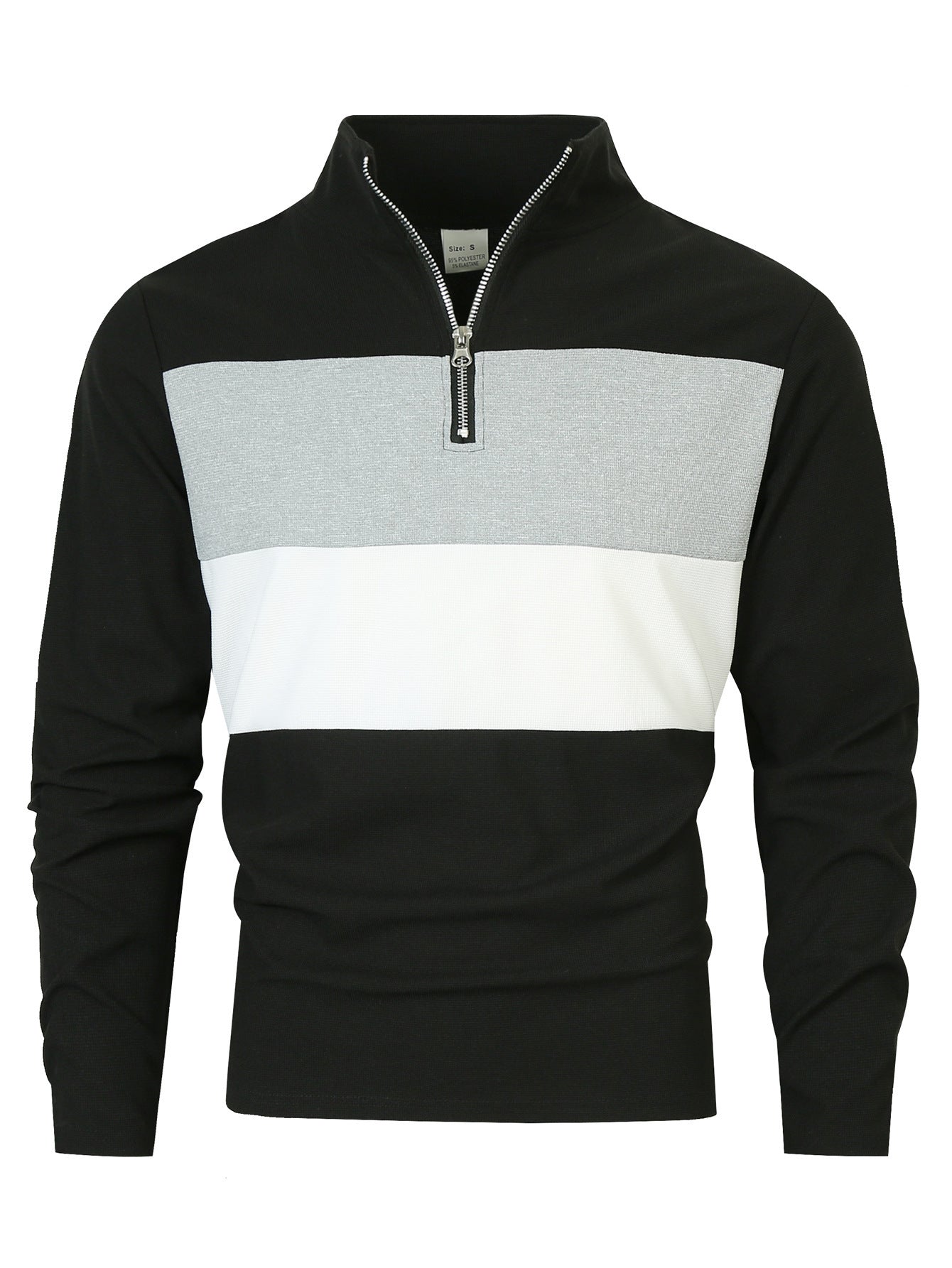 Streetwave Men's Zip Up Pullover With Modern Quarter Zip For Everyday Comfort And Style