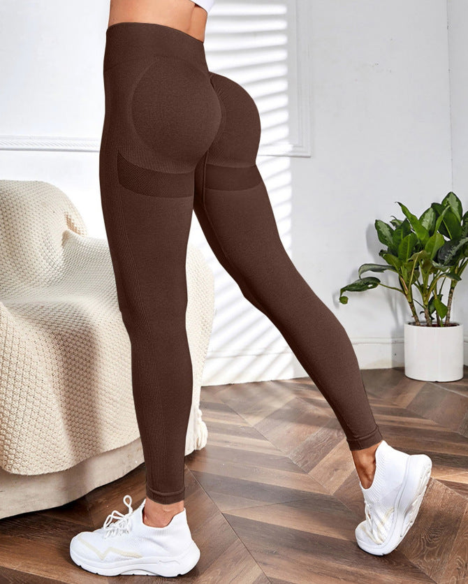 Street-Wave Women's Sport Leggings Breathable High-Waisted Fit for Training and Workouts
