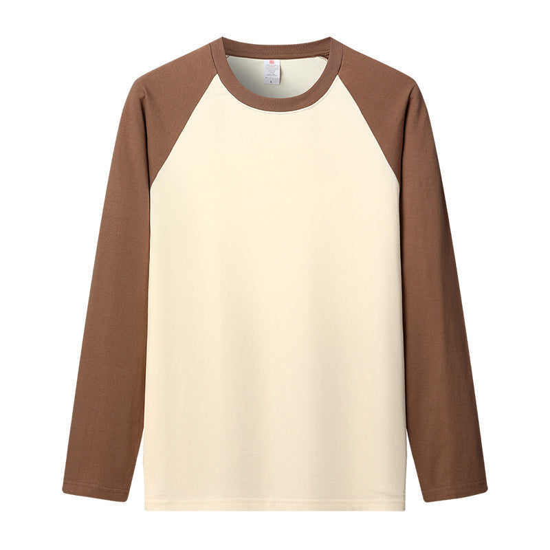 Street-Wave Men's Raglan Long Sleeve Shirt Premium Comfort for Sport and Casual Wear
