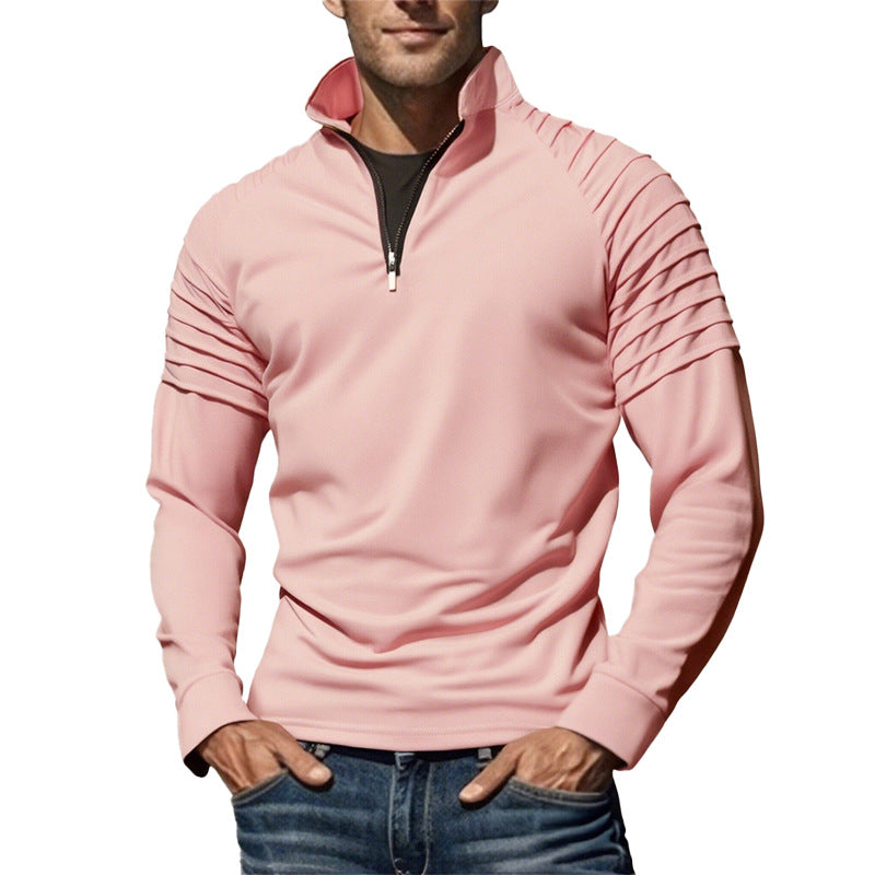 Streetwave Men's Functional Half Zip Pullover Modern Activewear for Outdoor Enthusiasts