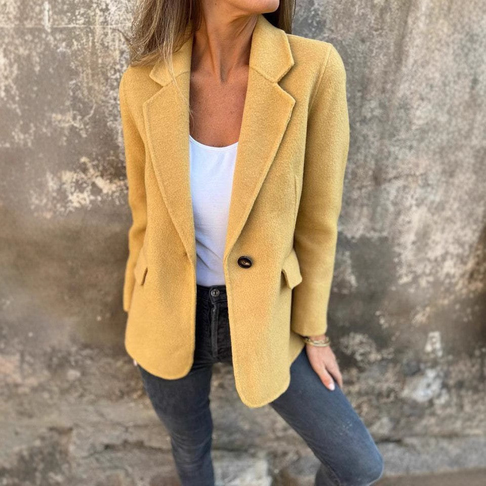 Street-Wave Womens Elegant Comfortable Business Blazer For Professional Office Looks