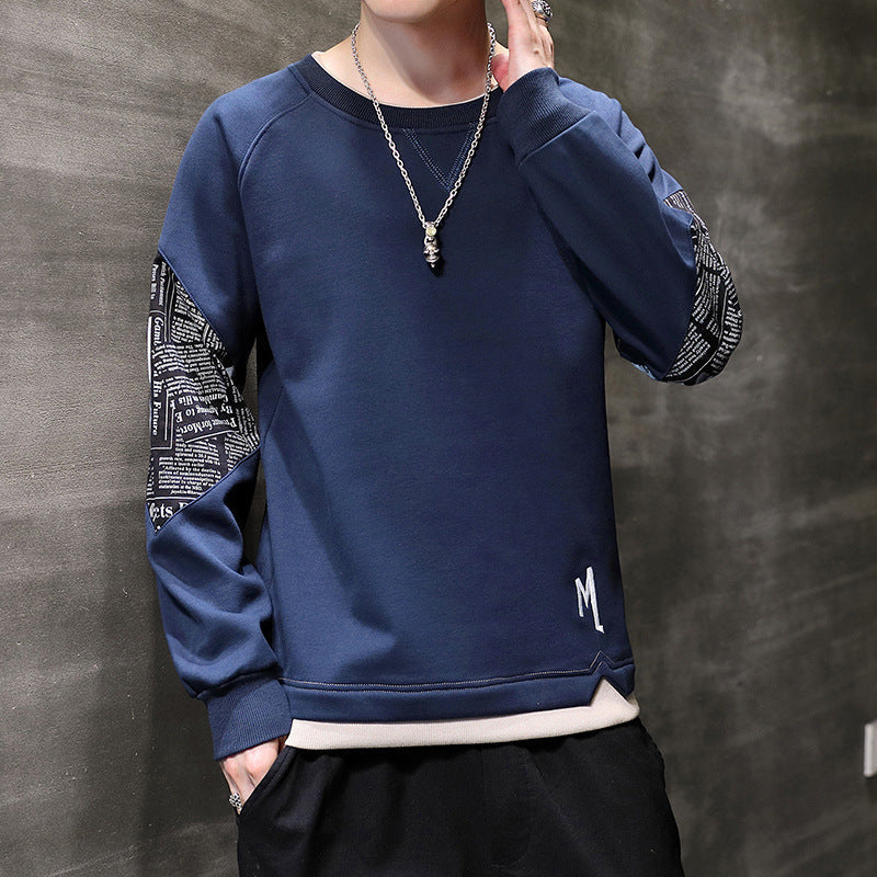 Men's Sweatshirt Premium Street-wave Unique Print Details