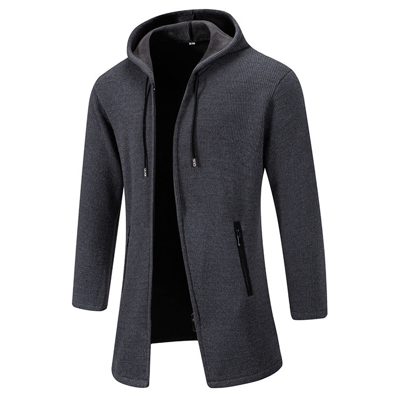 Street Wave Mens Transitional Jacket With High Collar Windproof For Modern Everyday Outerwear Coat
