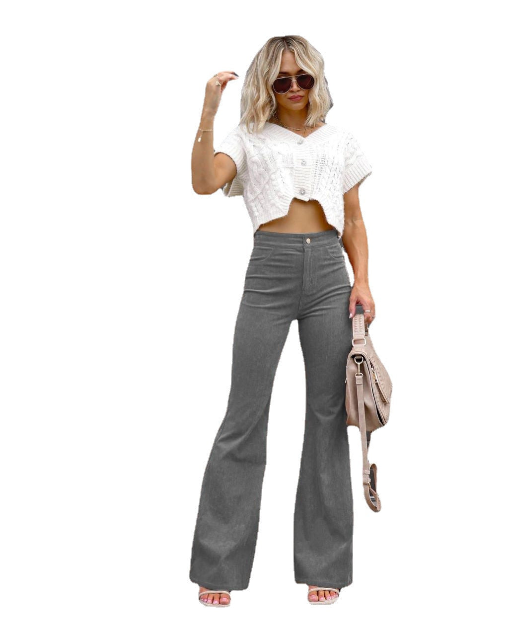 Street Wave High Waist Flared Jeans For Women Retro Chic Comfort And Flattering Fit