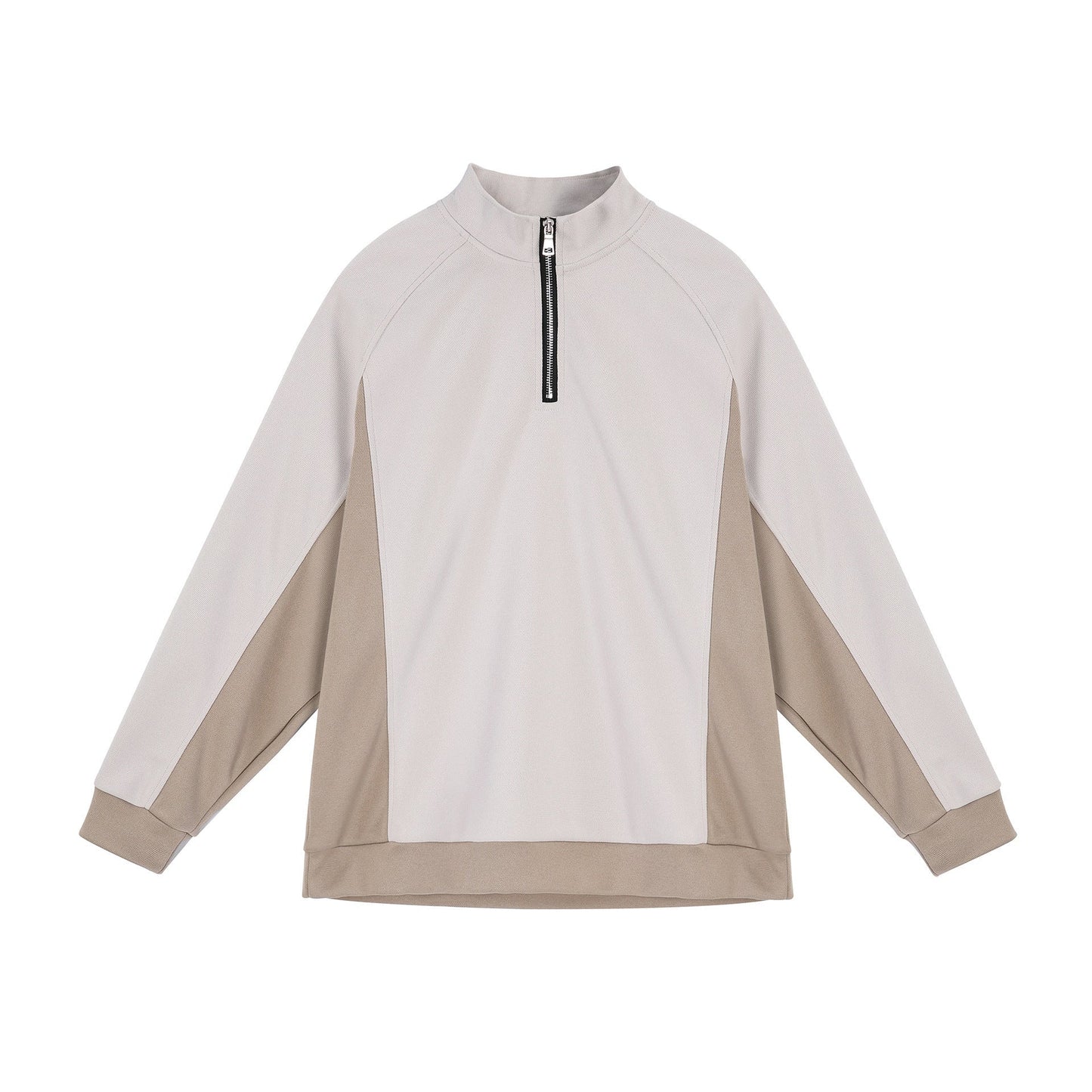 Street-wave Men's Half Zip Functional Pullover With Breathable Panels Training Top