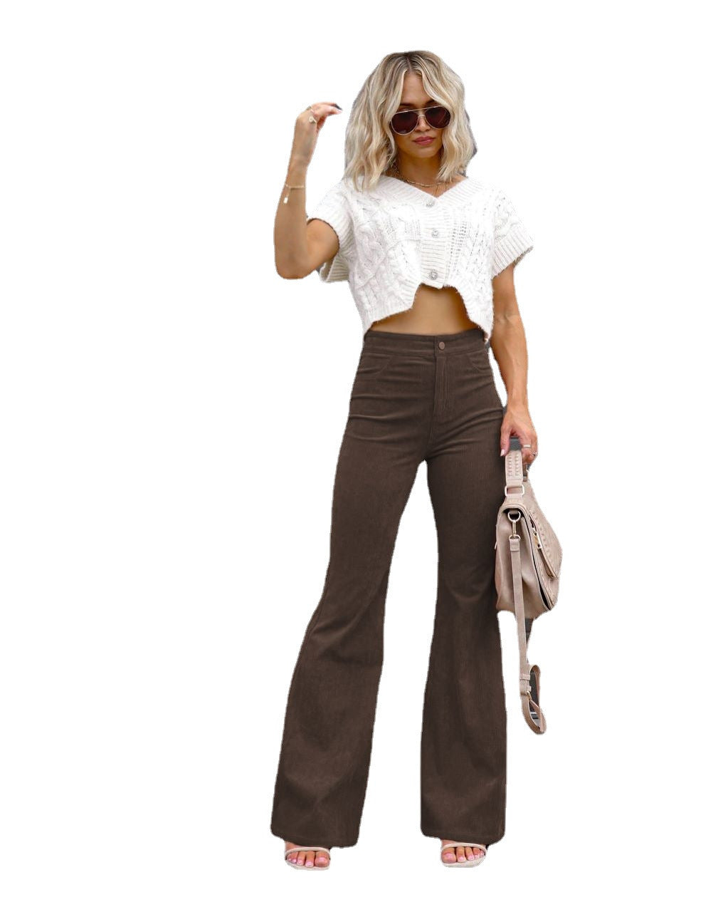 Street Wave High Waist Flared Jeans For Women Retro Chic Comfort And Flattering Fit