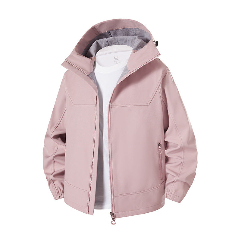 Streetwave Womens Stylish Transitional Jacket With High Collar And Zip Pockets Windproof Water Resistant