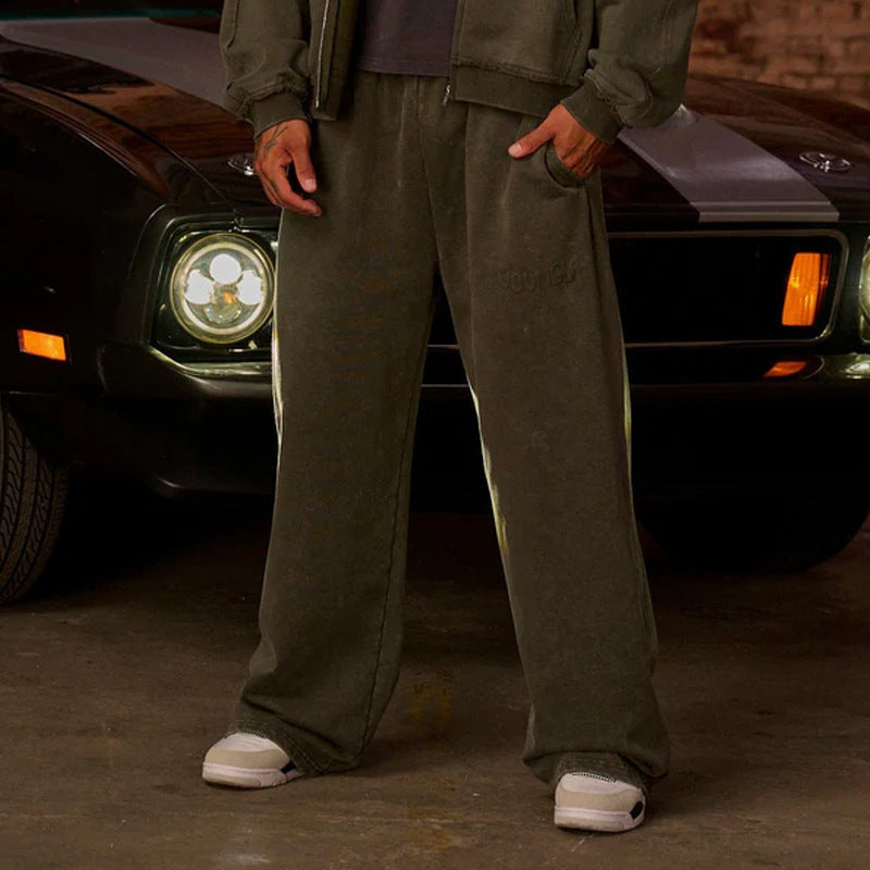 Streetwave Mens Comfortable Casual Joggers With Side Pockets Elastic Waistband All Day Comfort