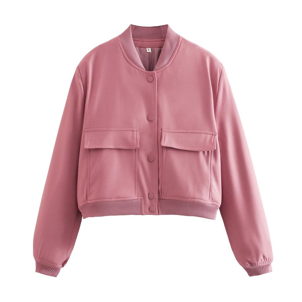Street-Wave Bomber Jacket for Women - Timeless Navy Outerwear, Cozy, Durable, Chic Everyday