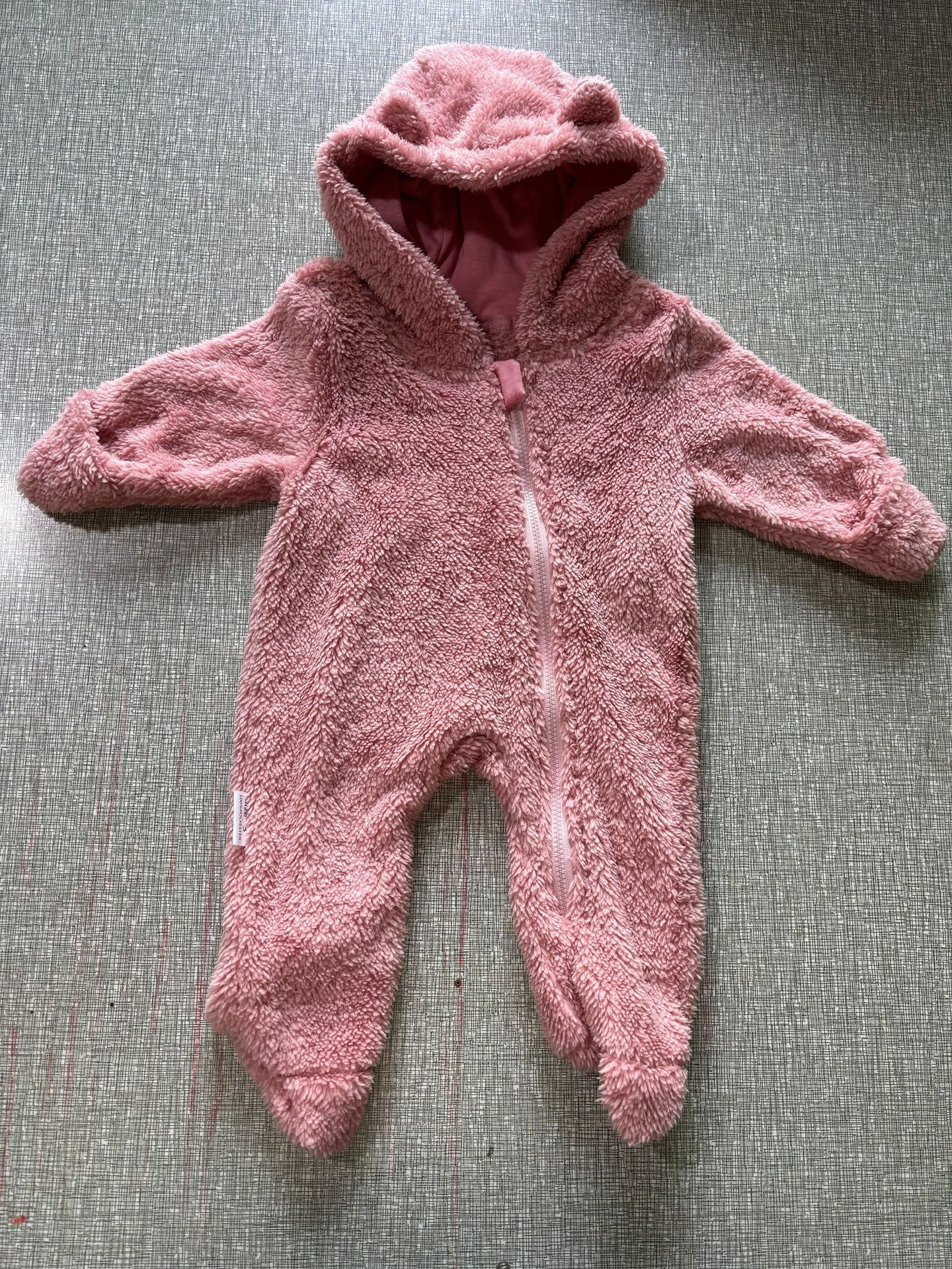 Street-wave Toddler Fleece Hooded Onesie Cozy Warm Winter Coverall For Toddlers Weatherproof