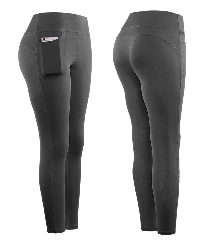 Street-Wave Women High-Performance Leggings With Side Pockets For Gym Running And Active Lifestyles