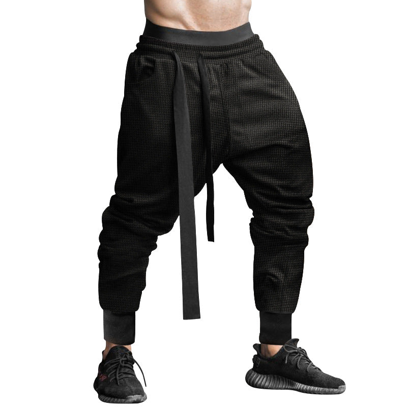 Mens Relaxed Fit Joggers Street-Wave Adjustable Drawcord Waist for All Day Comfort