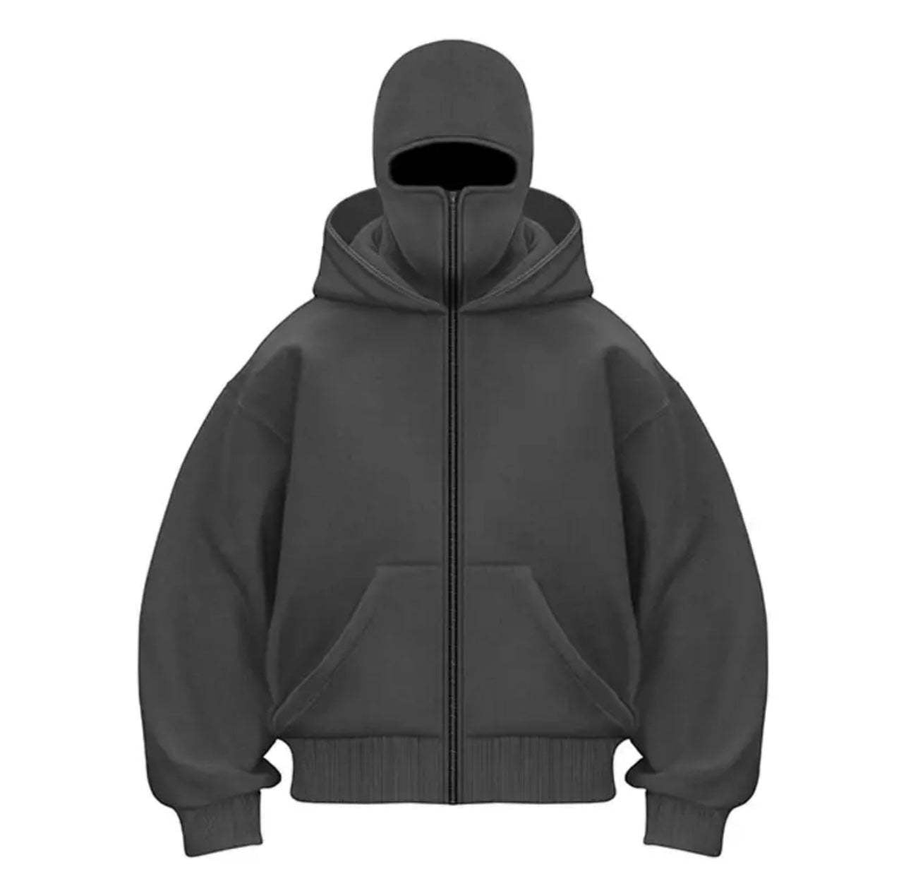 Street-wave Women's Trendy Hooded Jacket With High Collar For Warm Comfort And Style
