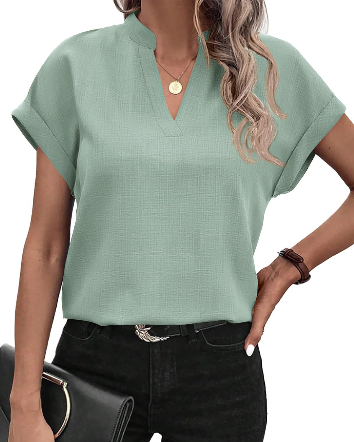 Street-wave Women Casual Blouse Effortless Comfort Everyday Urban Style And Versatility