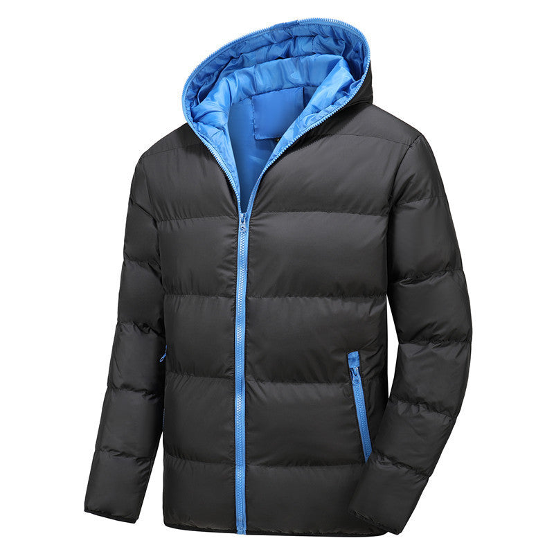 Street-wave Mens Insulated Winter Jacket Warm Puffer Coat For Urban Style And Comfort