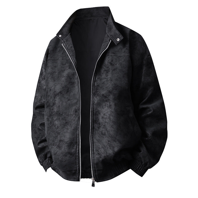 Street Wave Mens Transitional Jacket With Practical Pockets For Men In Casual Style