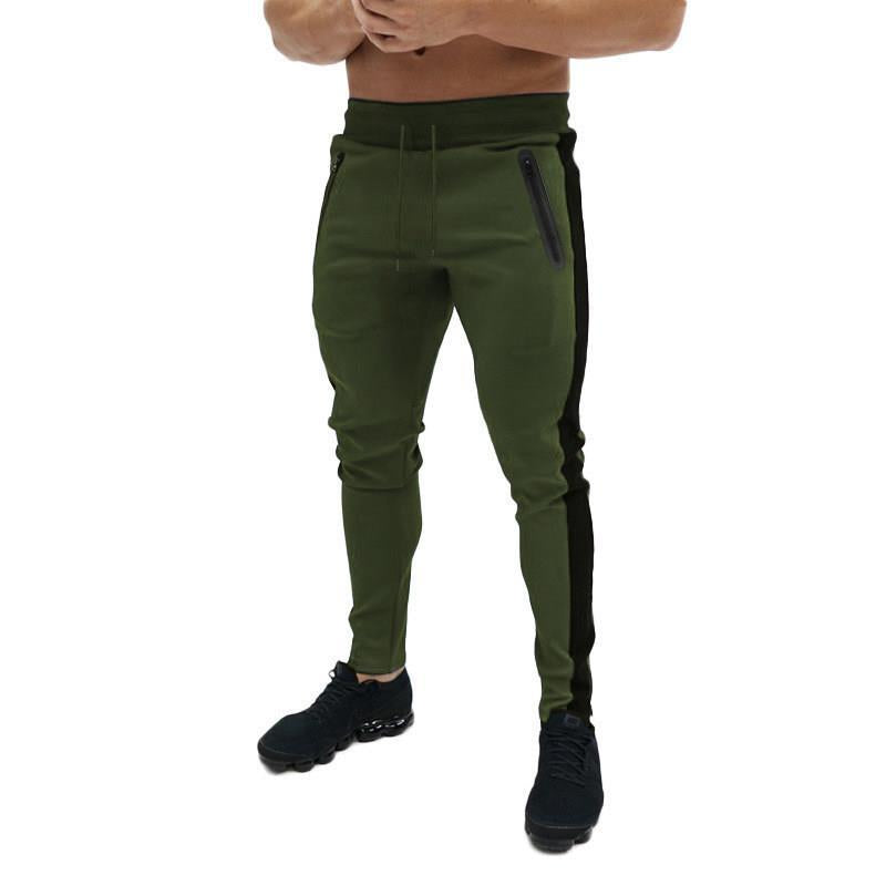 Street-Wave Men's Athletic Joggers With Side Zip Pockets Breathable Comfortable For Active Men