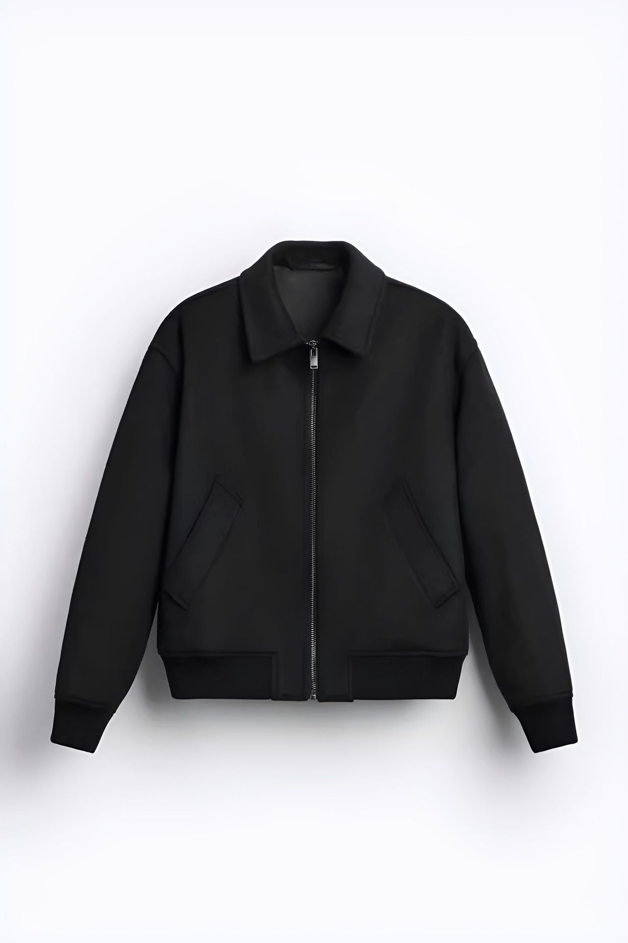 Street-Wave Mens Fleece Jacket Sporty Style With Zip Front And Side Pockets Warmth And Comfort