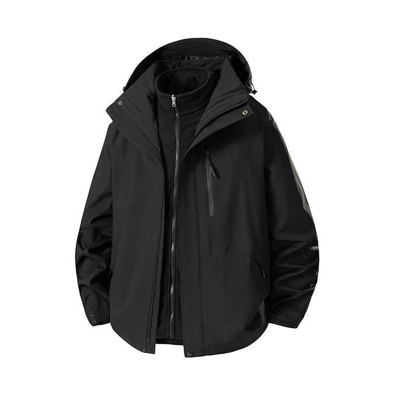 Street-Wave Weatherproof Women's All-Weather Jacket With Insulating Inner Layer And Hood
