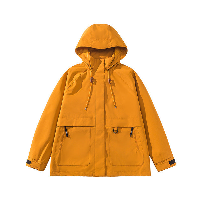 Street-wave Womens Technical Outdoor Jacket With Adjustable Hood And Durable Pockets