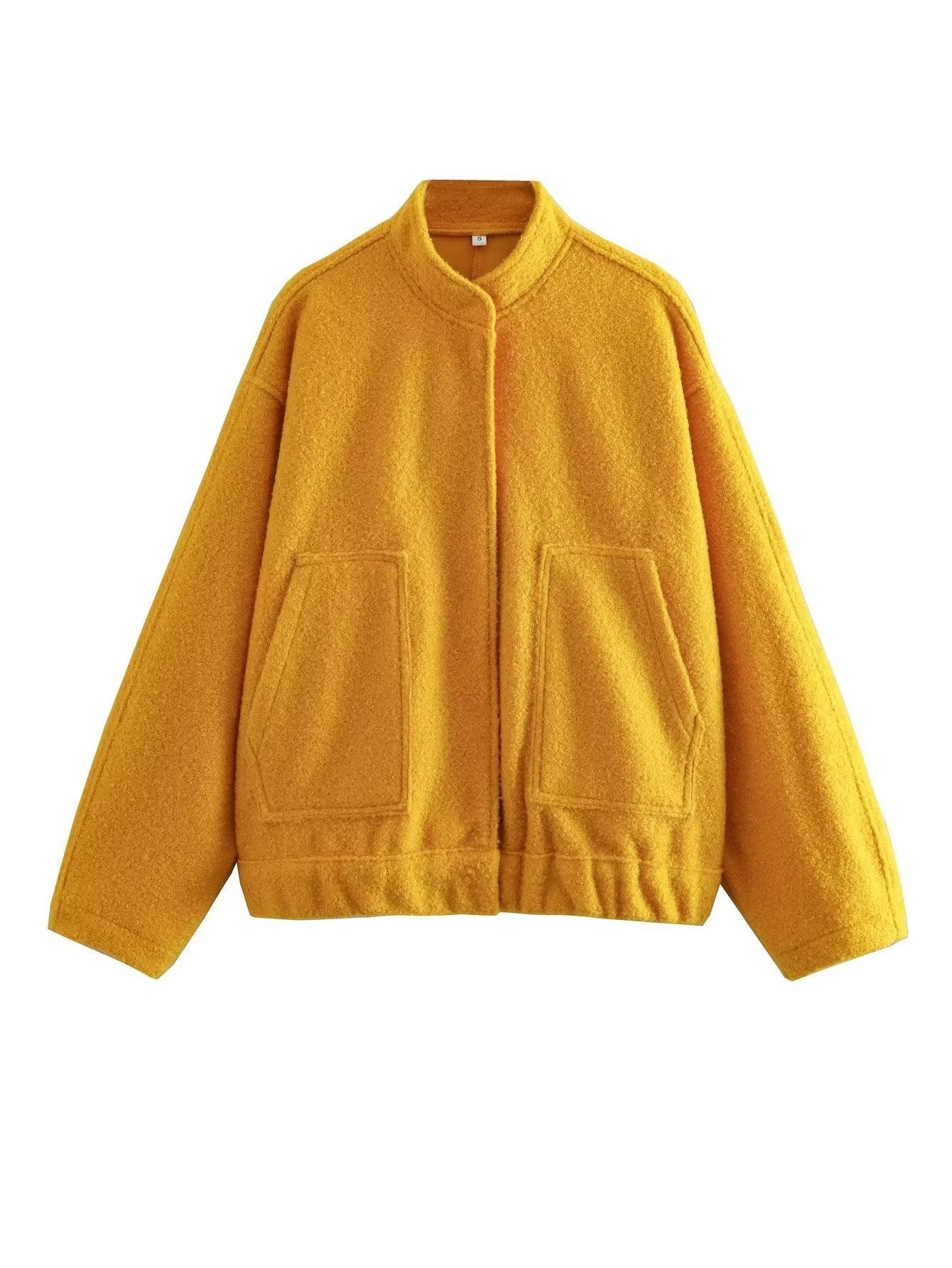 Street-wave Womens Elegant Oversized Jacket With Cozy Warmth And Soft Comfortable Fit