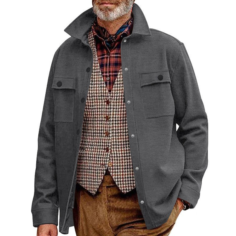 Streetwave Mens Casual Outdoor Jacket With Practical Pockets All Season Versatile Style