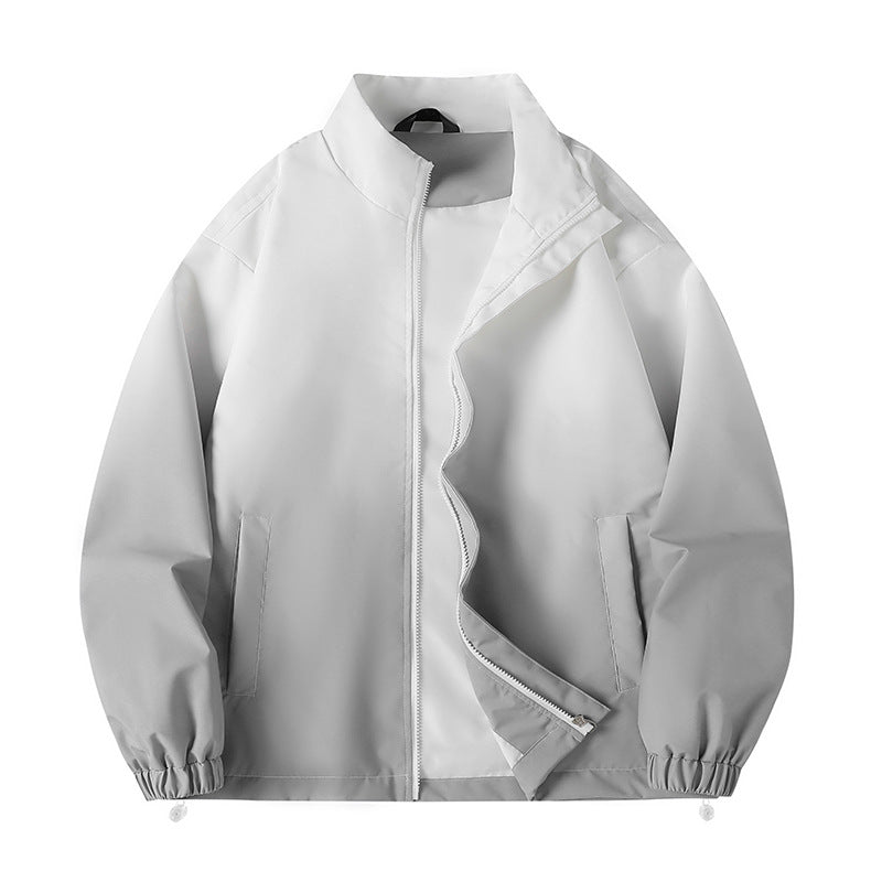 Men Transitional Jacket With Innovative Gradient Color For Modern Street Style By Street Wave