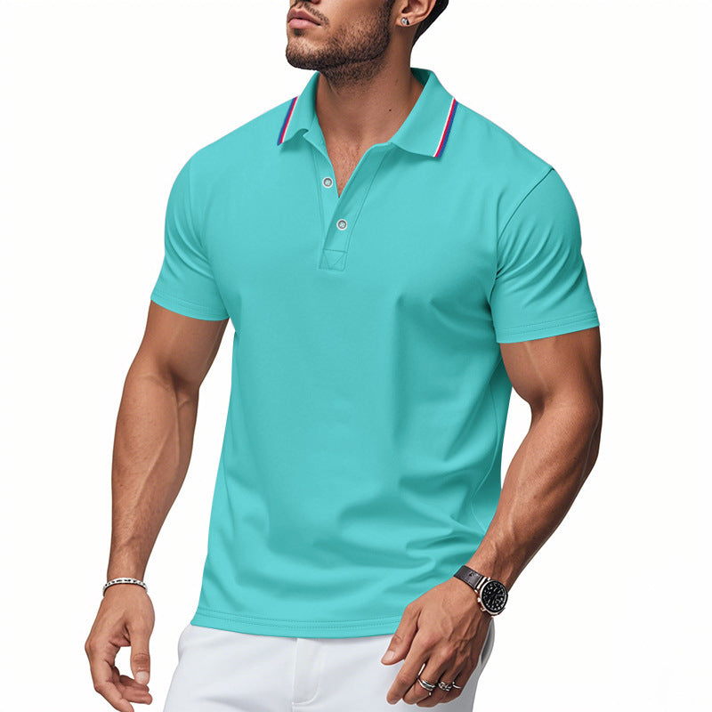 Streetwave Mens Polo Shirt With Modern Collar And MoistureWicking Tech For Men Everyday Comfort
