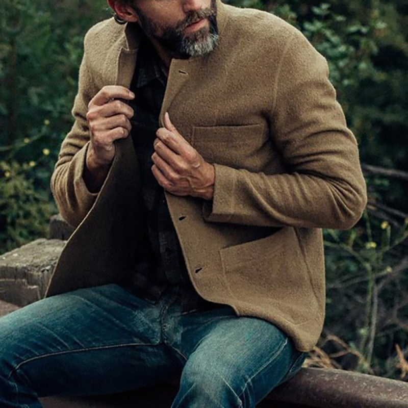 Street-wave Mens Fashion Jacket Breathable Comfort Timeless Design For Everyday Wear