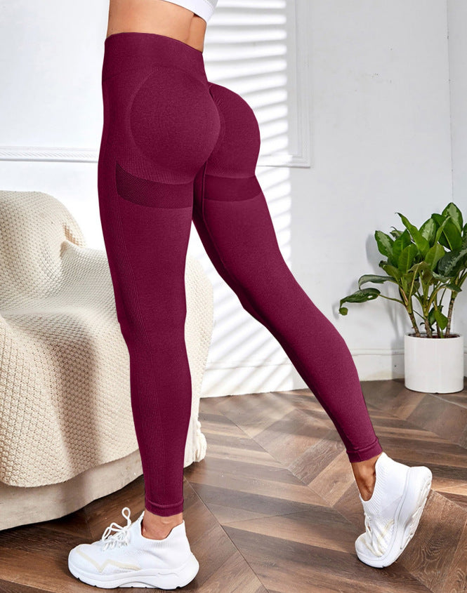 Street-Wave Women's Sport Leggings Breathable High-Waisted Fit for Training and Workouts