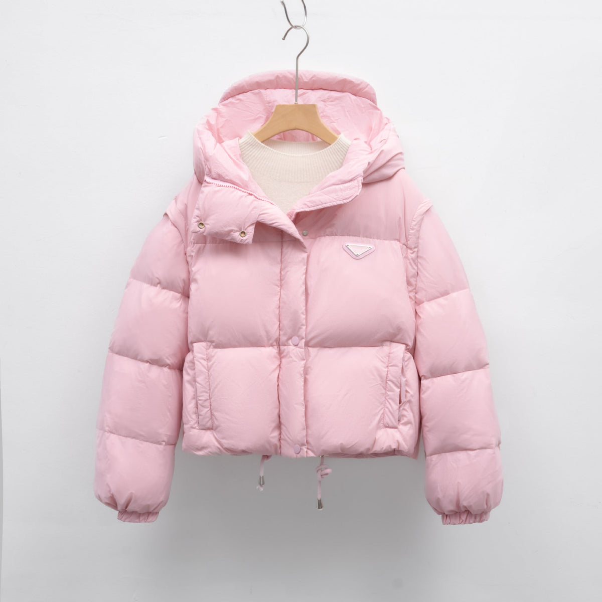 Street-wave Women Puffer Jacket With Adjustable Waist Soft Fleece Lining Water Repellent Shell Premium Insulation