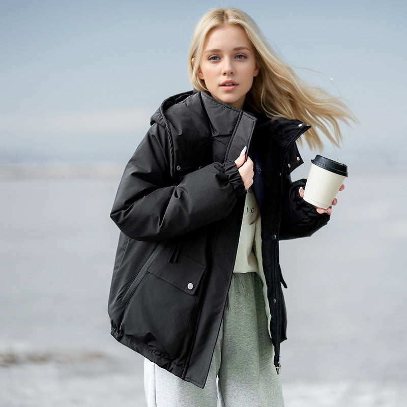 Streetwave Women Sporty Water Repellent Transitional Jacket With Multi Pocket Design And Adjustable Collar