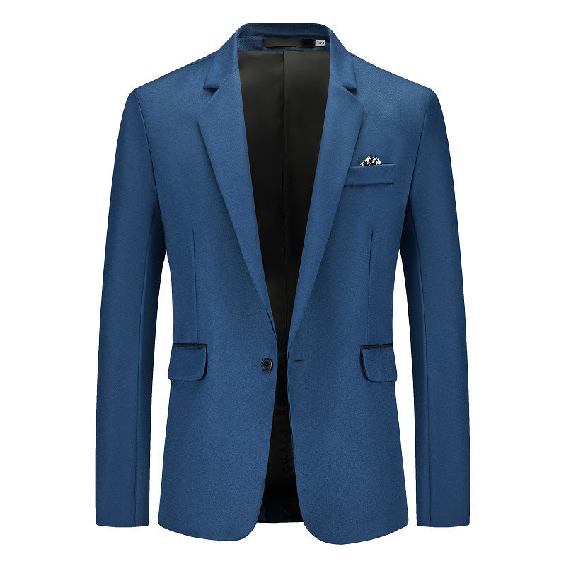 Men's Elegant Suit Blazer Streetwave Fine Textured Modern Fit For Formal Events And Business Attire