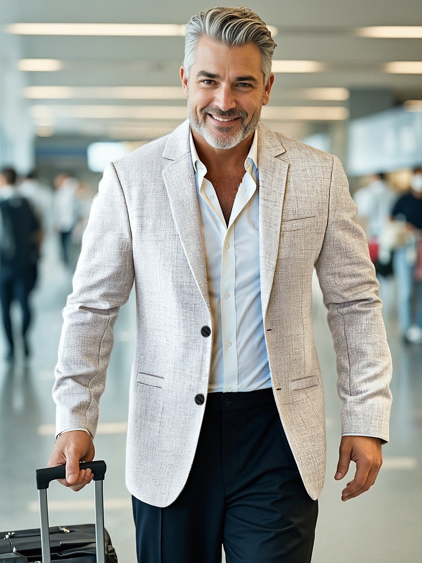 Mens Structured Blazer With Modern Cut By Streetwave For Style Conscious Professionals