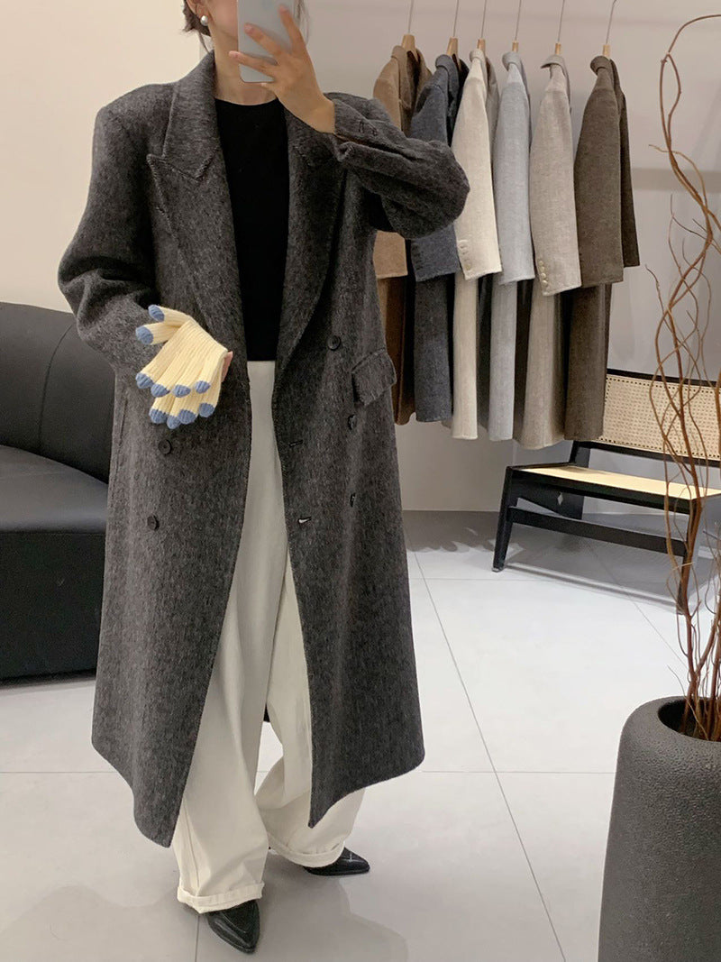 Street-Wave Women Wool Coat With Premium Wool For Warmth And Timeless Elegance For Professional Women