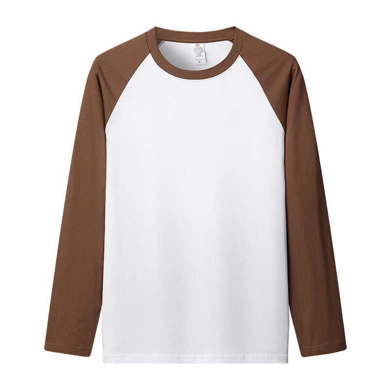 Street-Wave Men's Raglan Long Sleeve Shirt Premium Comfort for Sport and Casual Wear
