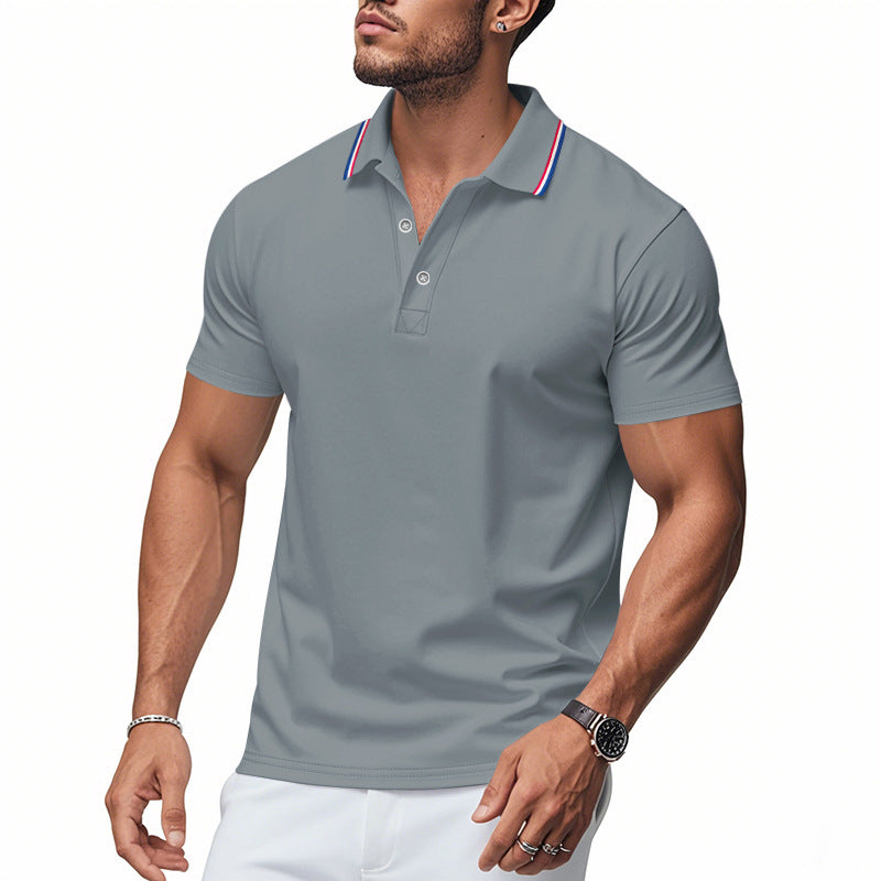 Streetwave Mens Polo Shirt With Modern Collar And MoistureWicking Tech For Men Everyday Comfort