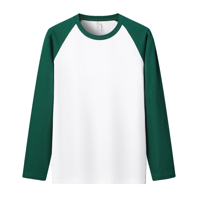 Street-Wave Men's Raglan Long Sleeve Shirt Premium Comfort for Sport and Casual Wear