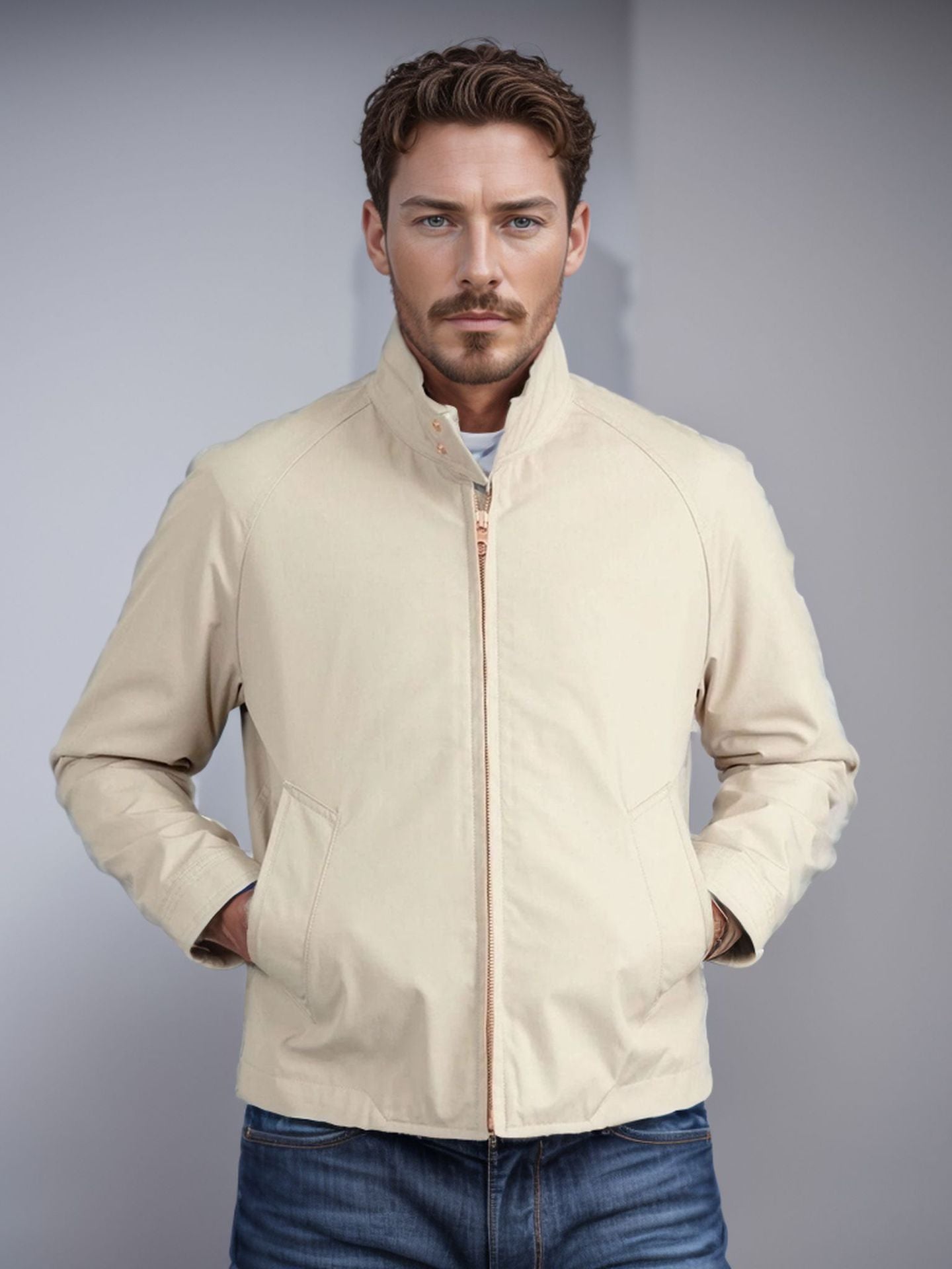 Street-Wave Mens Utility Jacket With Warm Lining And Premium Durable Construction For Outdoor Enthusiasts