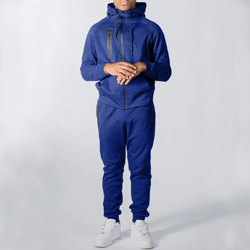 Street-Wave Mens Performance Tracksuit Breathable Fabric For Fitness And Everyday Training