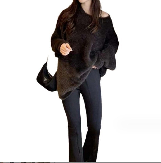 Streetwave Women's Soft Knit Sweater In Casual Oversized Fit For Cozy All Day Comfort