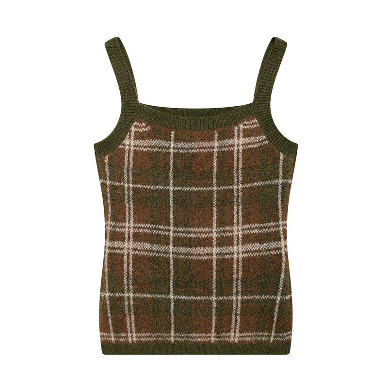 Street-Wave Women Flowing Plaid Jacket With Cozy Comfort