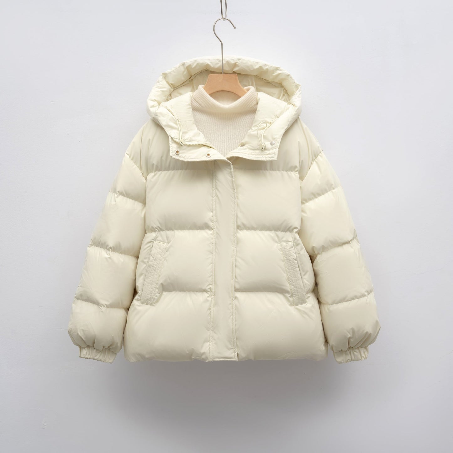 Street Wave Women Puff Sleeve Puffer Winter Jacket Cozy Warmth And Trendy Style For Cold Days
