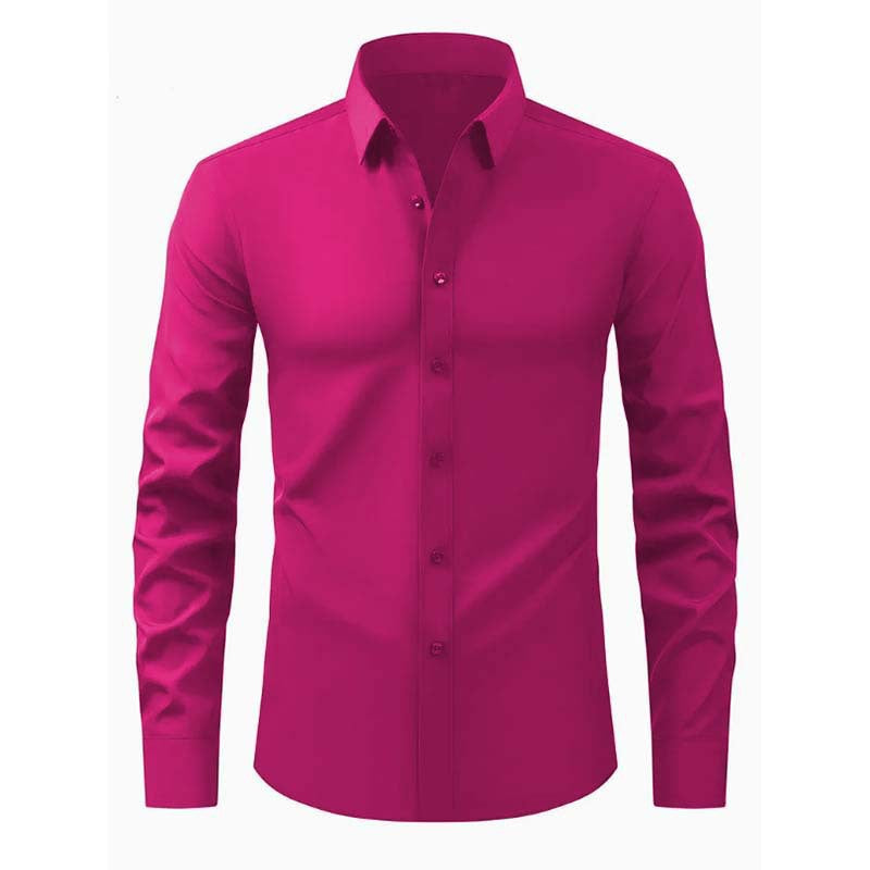 Men's Long Sleeve Shirt With Innovative Cut And Modern Design Street-wave For Modern Men